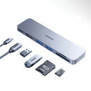 Adaptador USB-C Baseus 9 em 1 com HDMI 4K, Thunderbolt 3 e 3x USB 3.0 | Innova Fácil