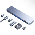 Adaptador USB-C Baseus 9 em 1 com HDMI 4K, Thunderbolt 3 e 3x USB 3.0 | Innova Fácil