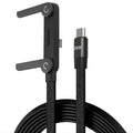 Cabo De Carregamento 240W Dobrável Com Suporte Integrado E Conector 90° | Innova Fácil