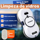 Limpador de Vidros Elétrico DIVEDEER 2800Pa e Controle Remoto | Innova Fácil