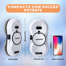 Limpador de Vidros Elétrico DIVEDEER 2800Pa e Controle Remoto | Innova Fácil
