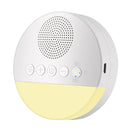 Máquina de Ruído Branco com Luz de Respiração e 6 Sons para Sono | Innova Fácil