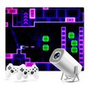 Projetor Android 11 com Controle Sem Fio, Imagem 4K e Cartão 64GB com Jogos | Innova Fácil